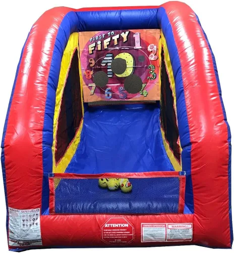 Vista 27 de Juegos de marco de aire sellado Ultralite Lanzamiento de bolas y bolsas Incluye marco, panel, soplador integrado, bolas y bolsa para patios