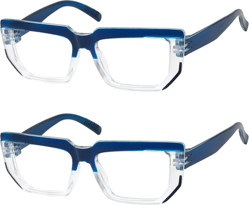 Vista 45 de Eyekepper Lupa de mano gafas de lectura plegables Metalless Lectores sin tornillos con correa para el cuello - Negro +0.50
