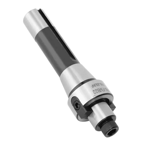 Vista 5 de R8 Fmb22 Shank Face Mill Arbor R8 Face Mill R8 Fmb22 7 16 20Unf Face End Mill Cutter con corte bajo para material múltiple