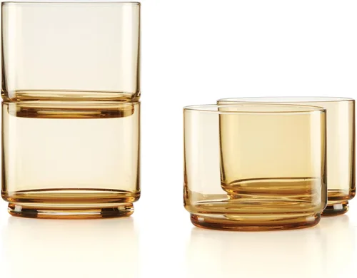 Vista 28 de Lenox Tuscany Classics - Vasos cortos apilables de 6 piezas