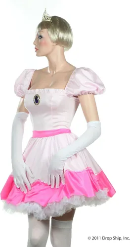Vista 4 de Leg Avenue, disfraz de princesa rosa para mujer.