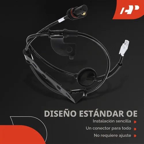 Vista 6 de Sensor de velocidad de rueda ABS trasero izquierdo A-Premium