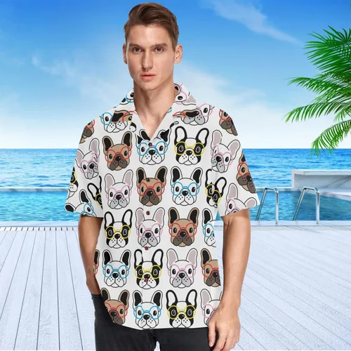 Vista 2 de visesunny Camisas hawaianas de verano para hombre, estilo casual, con botones, manga corta, pantalones cortos, playa, tropical, hawaiano, trajes