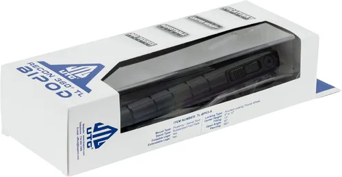 Vista 6 de UTG Recon 360 TL Bípod, altura central de 8"-12", Picatinny, negro
