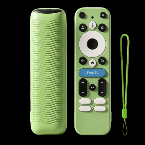Vista 7 de Funda de protección de silicona para Google TV Box 4K Pro 2025, color azul brillante