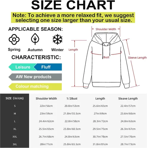 Vista 4 de Zrycn Mens Hoodie Sweatshirt for Men, Plush Pullover Hooded Sweatshirts for Men, Soft Cotton-Blend Plain Casual Hoodies