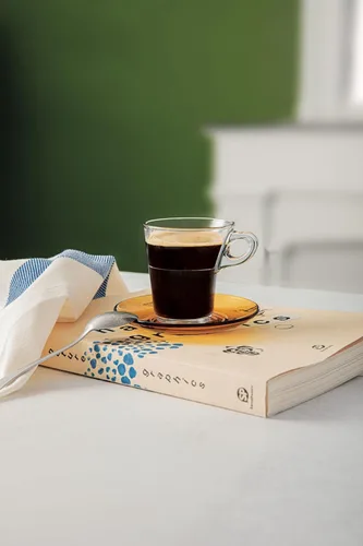 Vista 3 de Duralex Made In France - Taza de cristal de capricho (juego de 6), 3.12 onzas, transparente