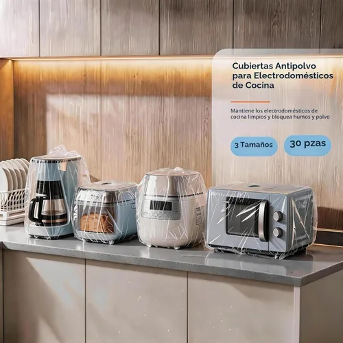 Vista 2 de STAYWILD - 30 cubiertas antipolvo para electrodomésticos pequeños de cocina