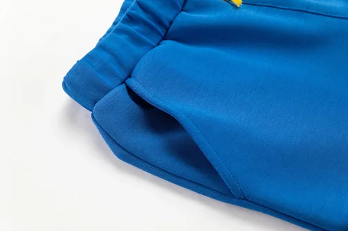 Vista 6 de UNACOO Pantalones casuales suaves y cálidos con forro polar Sherpa para niños y niñas de 3 a 12 años