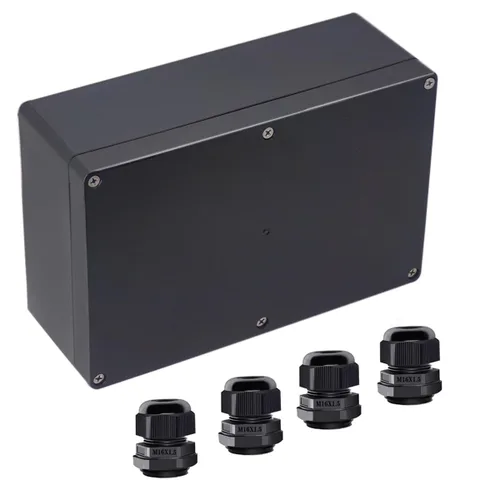 Vista 12 de Caja de conexiones Caja de conexiones IP65 impermeable de plástico ABS para proyectos eléctricos Caja de conexiones de alimentación Cajas
