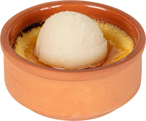 Vista 38 de Restaurantware-Terra Tek Cazuelas de Terracota de 2.7 Onzas, 2 Ollas de Arcilla Esmaltada Azul Para Cocinar - Listas para Horno, Aptas