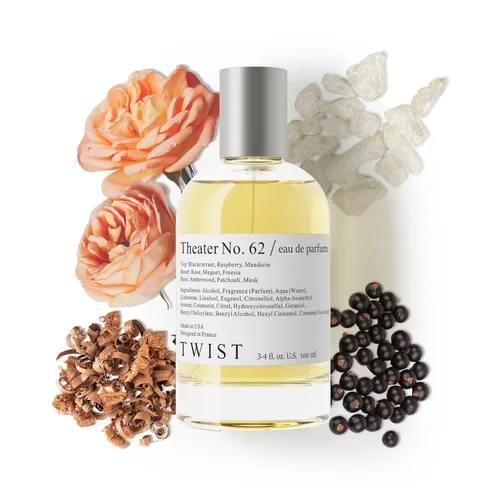 Vista 142 de Twist - Addicted No. 3 - Eau De Parfum inspirado en Y. Black Opium, Perfume de larga duración para mujer, Ámbar y Vainilla, Vegano, Ingredientes