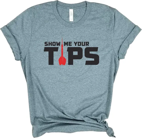 Vista 2 de Show me your tips - I’d Hit That, Darts Shirt, Dart Shirt, Championship Shirt, Team Tshirts, Bullseye Shirt, Dart Player, Funny Darts Shirt, Darts