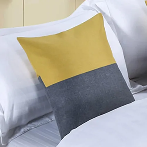 Vista 32 de Paquete de 1 cojín de 17.7 x 17.7 in, con fundas de almohada a juego y núcleo de almohada para decoración de cama, sala de estar, sofá, dormitorio