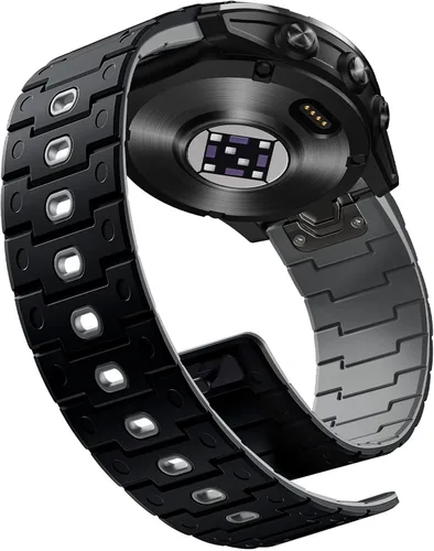 Vista 10 de Bandletic Magnético Compatible con Garmin Instinct 2 Correa de Reloj - Correa de Silicona de Ajuste Rápido de 22mm para Fenix 8 E 47mm/7 6 Pro/5