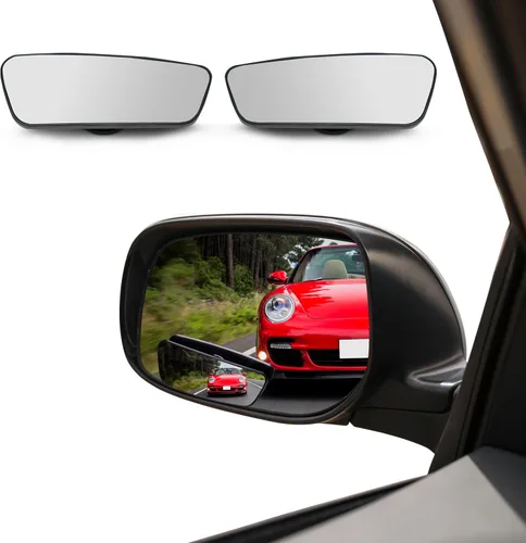 Vista 7 de EcoNour Espejo de Punto Ciego para Automóvil (Paquete de 2) - Vista 3 Veces Más Grande, Espejos Retrovisores Convexos de Punto Ciego, Punto Ciego