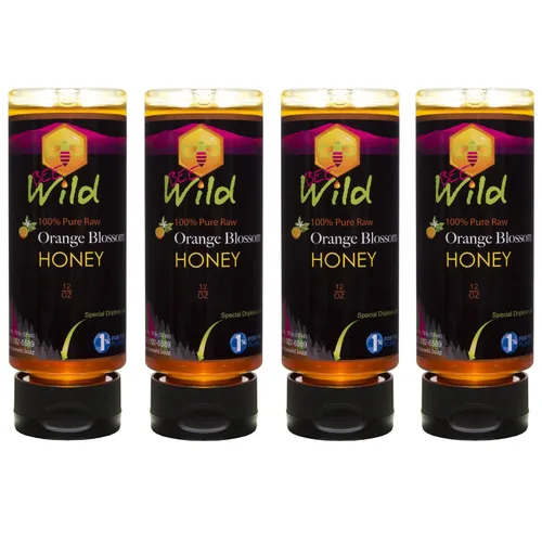 Vista 21 de Bee Wild 100% Pure Raw Honey - Gallberry 12 onzas