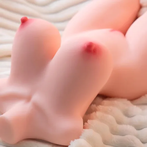 Vista 3 de Muñeca sexual masculina, torso femenino realista con pechos enormes, culo gordo, muñecas sexuales, vagina y anal de doble canal, masturbador