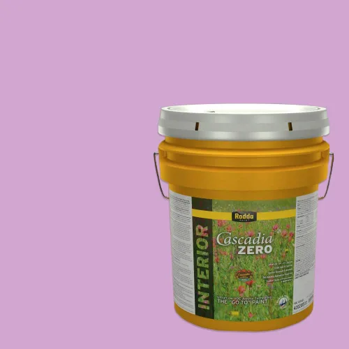 Vista 107 de Rodda Paint CASCADIA ZERO - Pintura plana e imprimación para interiores en uno, cuarto de galón, rosa Mullen