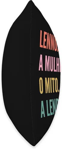 Vista 2 de Funny Portuguese First Name Design - Lennox Throw Pillow