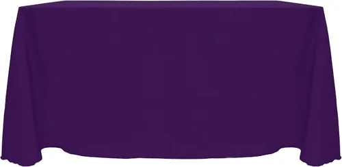 Vista 39 de Ultimate Textile - Paquete de 2 manteles rectangulares reversibles de satén Shantung - Majestic - Mantel rectangular de 108 x 156 pulgadas