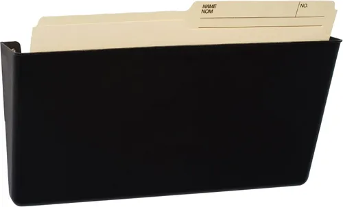 Vista 18 de Storex Archivadores de pared, tamaño legal, 16 x 10.55 x 4 pulgadas, transparentes, juego de 2 (70224A06C)
