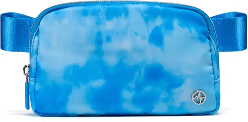 Vista 12 de Bolsa de Cinturón Pander para Mujeres, Riñoneras de Moda, Bolsas Cruzadas, Bolsa de Cinturón con Correa Ajustable, Negro, Talla única, Sólido