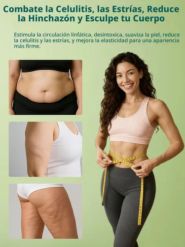 Vista 3 de DiDEER Masajeador de drenaje linfático y herramienta de masaje anticelulitis, para piernas, brazos y vientre, cuerpo, ayuda a reducir las estrías