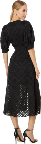 Vista 2 de Ted Baker Vestido midi de manga abombada Liyon