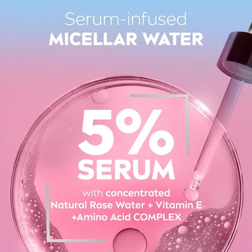 Vista 11 de NIVEA Agua limpiadora micelar, Skin Breathe Rose MicellAIR, 13.5 fl oz