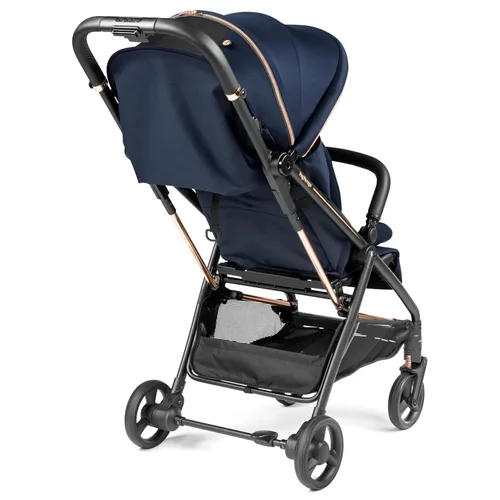 Vista 4 de Peg Perego Selfie Plus - Cochecito ligero y compacto, color azul brillante (azul y cobre)