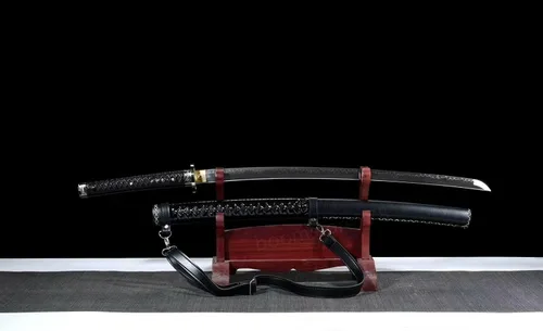 Vista 2 de The Walking Dead Samurai Michonne's Katana Zombie Killer T10 Clay Templado Sharp