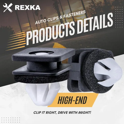 Vista 3 de Rexka Clips de retención para moldura de parabrisas compatibles con Ford Explorer 2011-2019 BB5Z-78519R44-A BB5Z78519R44A
