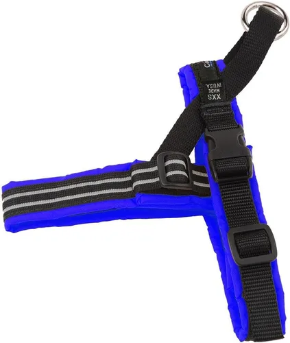 Vista 28 de Arnés de deportes ComfortFlex de PetPDC, Berry American made, designed, cut, assembled, and sewn in the USA, padded reflective harness, integrated