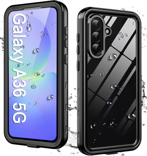 Vista 8 de Hllhunkhe Funda impermeable para Samsung Galaxy A16 5G, [IP68 impermeable a prueba de polvo] [protector de pantalla integrado] resistente de cuerpo