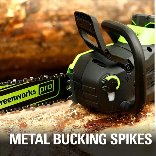 Vista 10 de Greenworks Motosierra inalámbrica sin escobillas de 80 V y 16 pulgadas