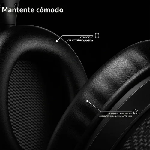 Vista 4 de HyperX Cloud Stinger 3 - Auriculares inalámbricos para juegos para Xbox, HyperX Signature Comfort, diadema ajustable, inalámbricos, color negro