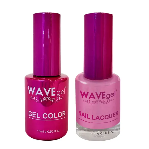 Vista 48 de WAVEGEL - Juego dúo de gel y esmalte de uñas a juego - Colección Princess - #001 Super Black I 0.5 onzas #001 Super Negro