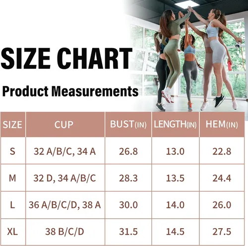 Vista 6 de FGZ Camiseta sin mangas con brasier integrado para mujer, con relleno, fitness, yoga y entrenamiento