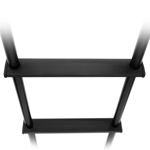 Vista 7 de RecPro - Escalera trasera universal para autocaravana (92 pulgadas), color Negro