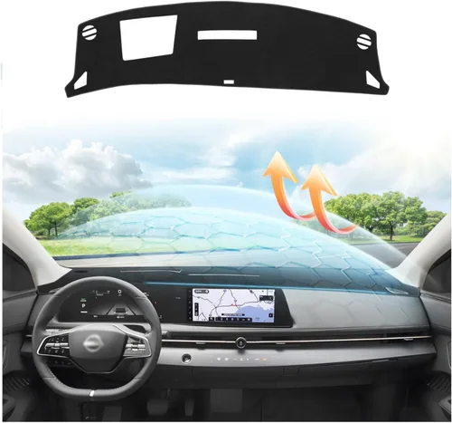 Vista 25 de CARTIST Cubierta de tablero Compatible con Toyota 4Runner 2010-2023 2024 Cubierta de tablero para 4Runner Accesorios Alfombra antideslizante