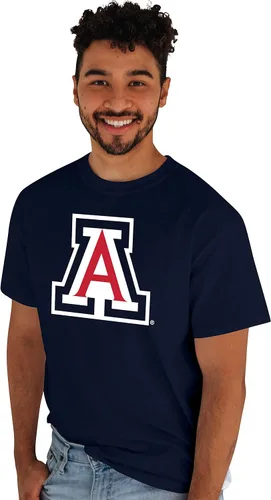 Vista 40 de Blue 84 Camiseta NCAA para hombre, icono de color del