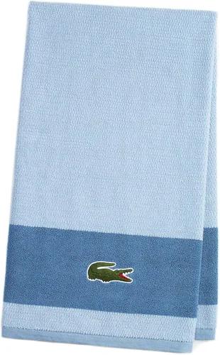 Vista 4 de Lacoste Match - Toalla de baño, 100% algodón, 600 GSM, 30 x 52 pulgadas, acantilado