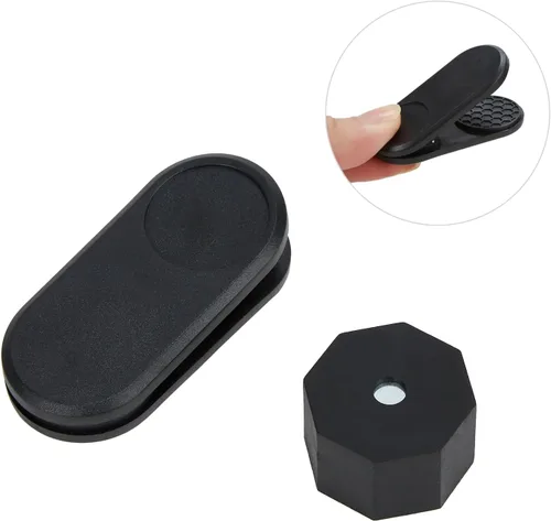 Vista 3 de Soporte de Tiza para Billar, Soporte de Tiza para Taco de Billar con Clip para Cinturón, Accesorios de Billar y Snooker, Negro