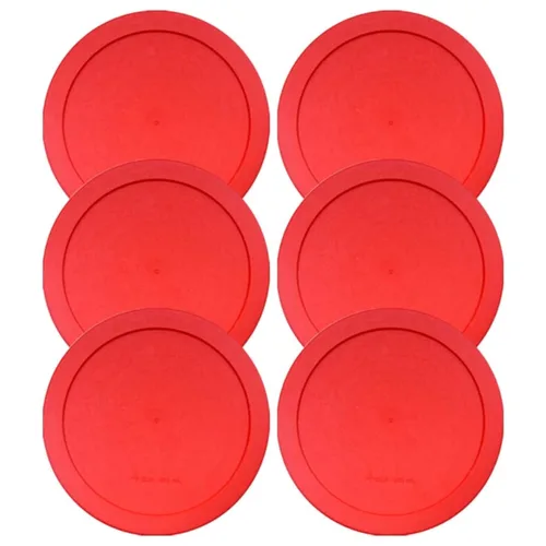 Vista 8 de Wood Grip - Tapas para recipientes redondos de vidrio Pyrex y Anchor - Tapas para recipientes de vidrio Pyrex - Tapas de repuesto