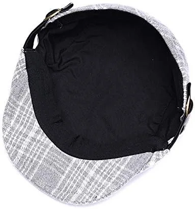 Vista 5 de Quanhaigou Gorras de mezclilla unisex para hombre, gorra de algodón para hombre y mujer