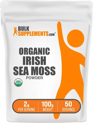 Vista 7 de BulkSupplements. com Polvo orgánico de musgo marino irlandés – Suplemento de musgo marino, suplemento superalimenticio – vegano y sin gluten, 0.07