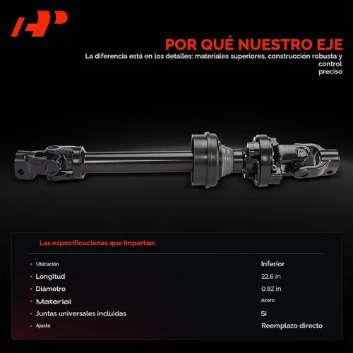 Vista 3 de A-Premium Eje Inferior de la Columna de Dirección Eje de la Columna de Dirección Compatible con Ford Explorer 2016-2019, Flex 2013-2019, Explorer