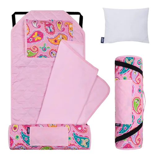 Vista 20 de Wildkin - Tapete para tomar la siesta, moderno y todo en uno, con almohada para infantes (niñas o niños), tamaño perfecto para la guardería