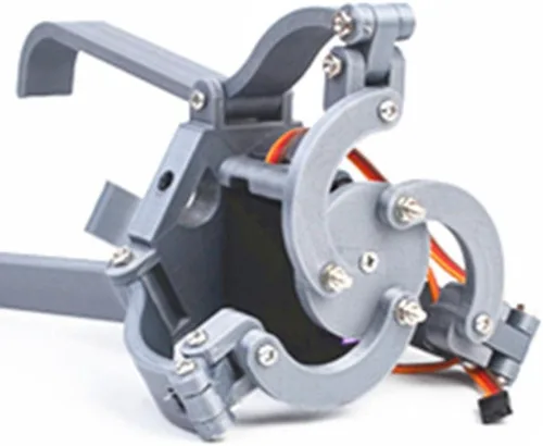 Vista 7 de misppro Kit robótico mecánico de la garra de la abrazadera robótica del brazo del robot del metal